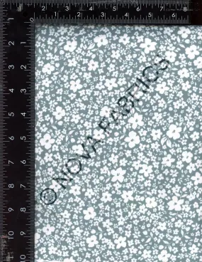 SUPER SOFT POLYESTER SPANDEX DBP / DTY BRUSHED DITSY FLORAL [NFF210122-009]