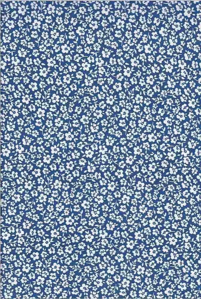 SUPER SOFT POLYESTER SPANDEX DBP / DTY BRUSHED DITSY MONOTONE FLORAL [NFF190611B-009]