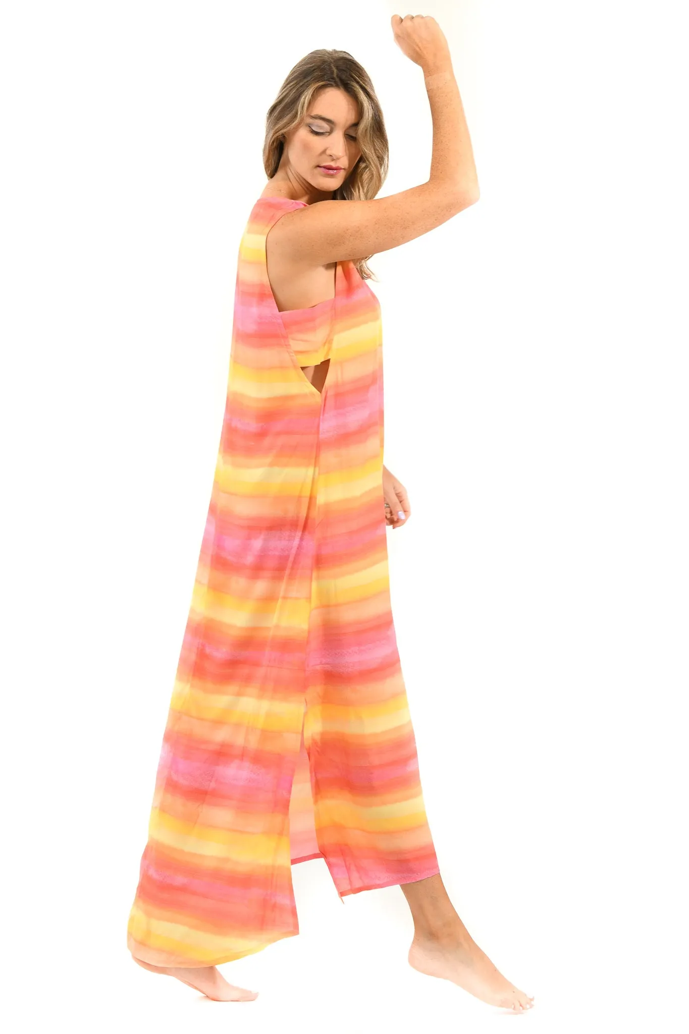 Sydney Dress Long / Sunrise Ombre