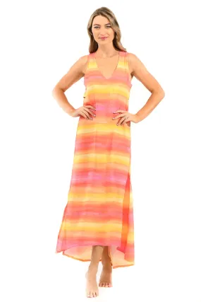 Sydney Dress Long / Sunrise Ombre