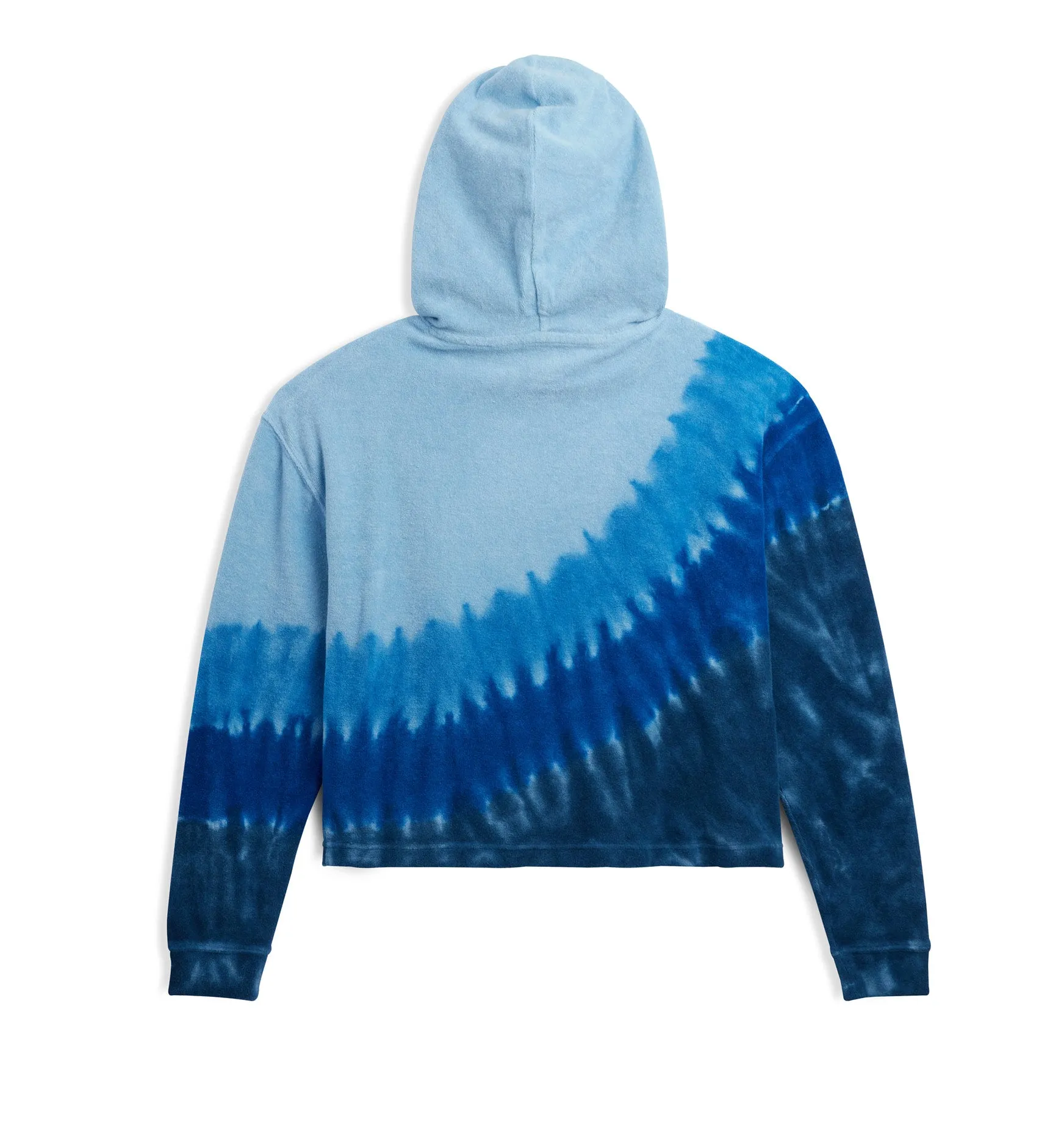 Terry Rec Hoodie LC - Blue Tie Dye