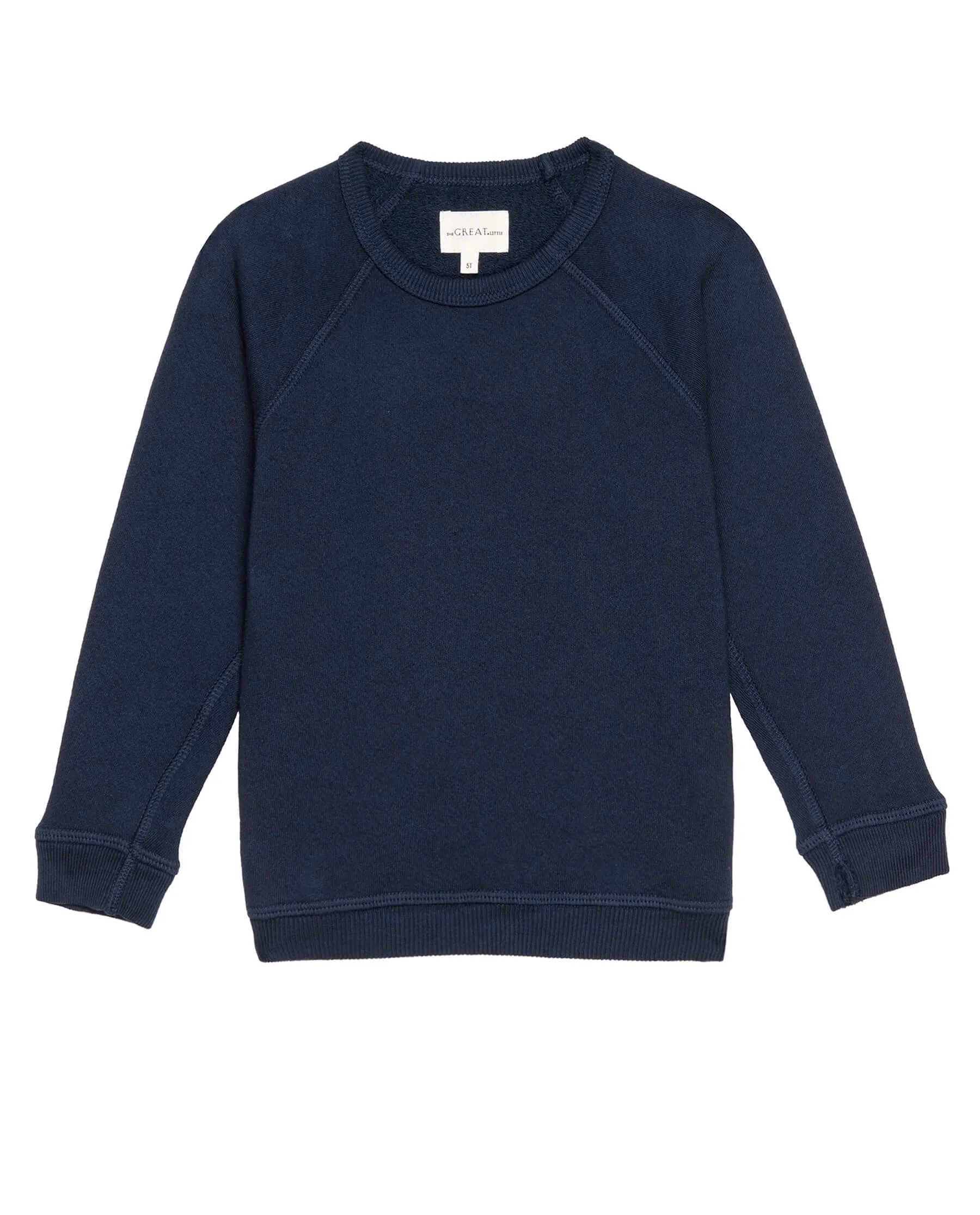 The Little College Sweatshirt. Solid -- True Navy
