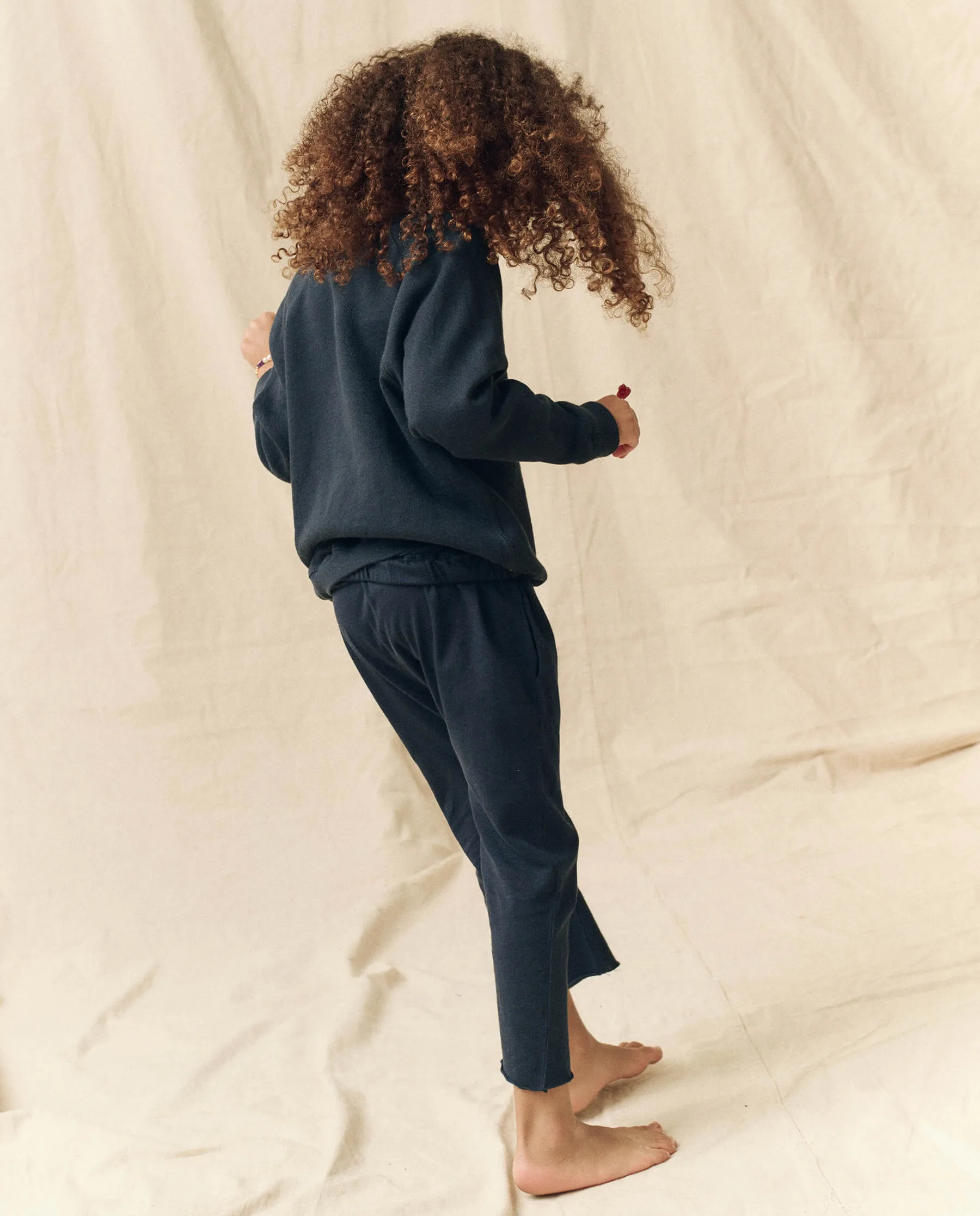The Little College Sweatshirt. Solid -- True Navy