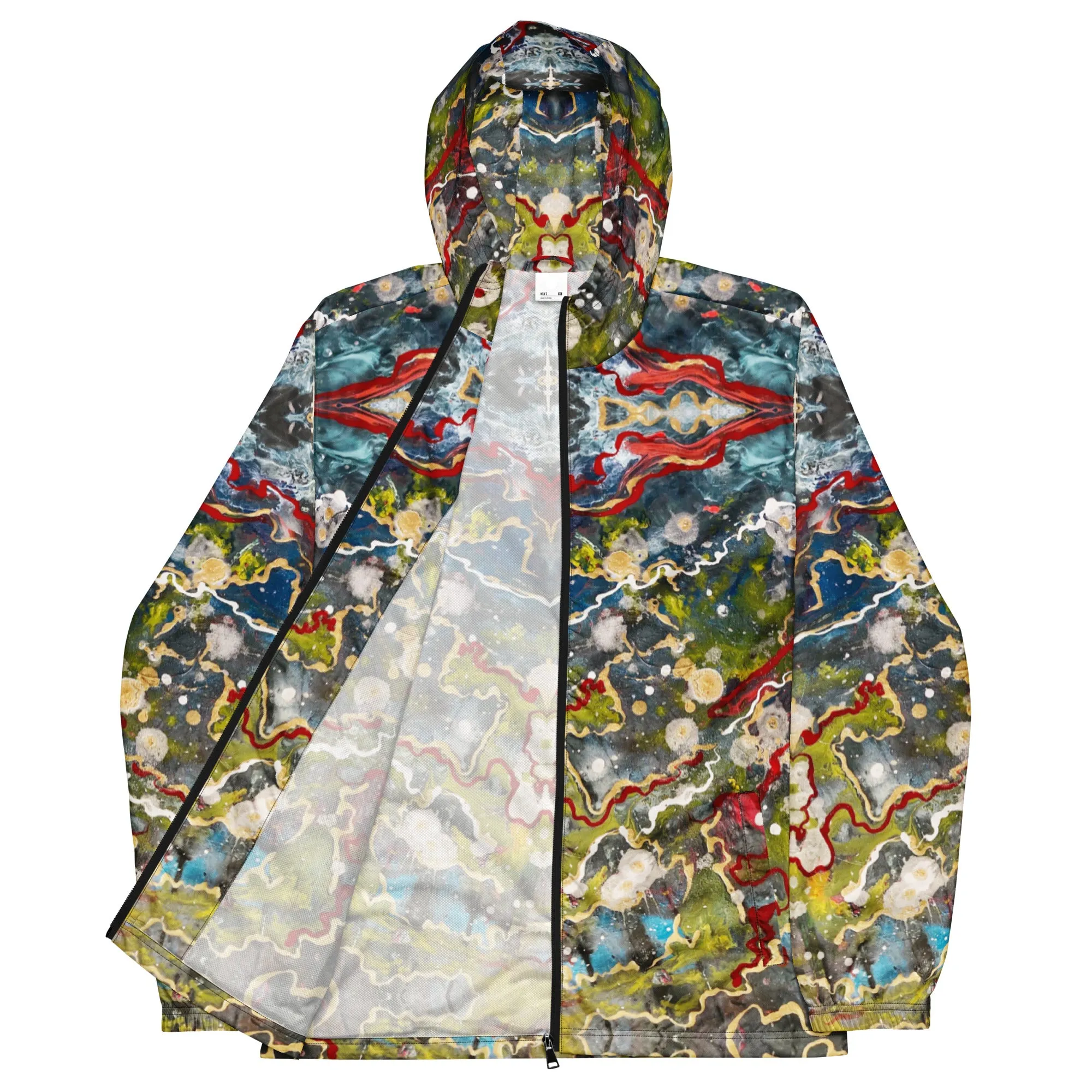 Unisex Track Jacket, Golden Galaxy