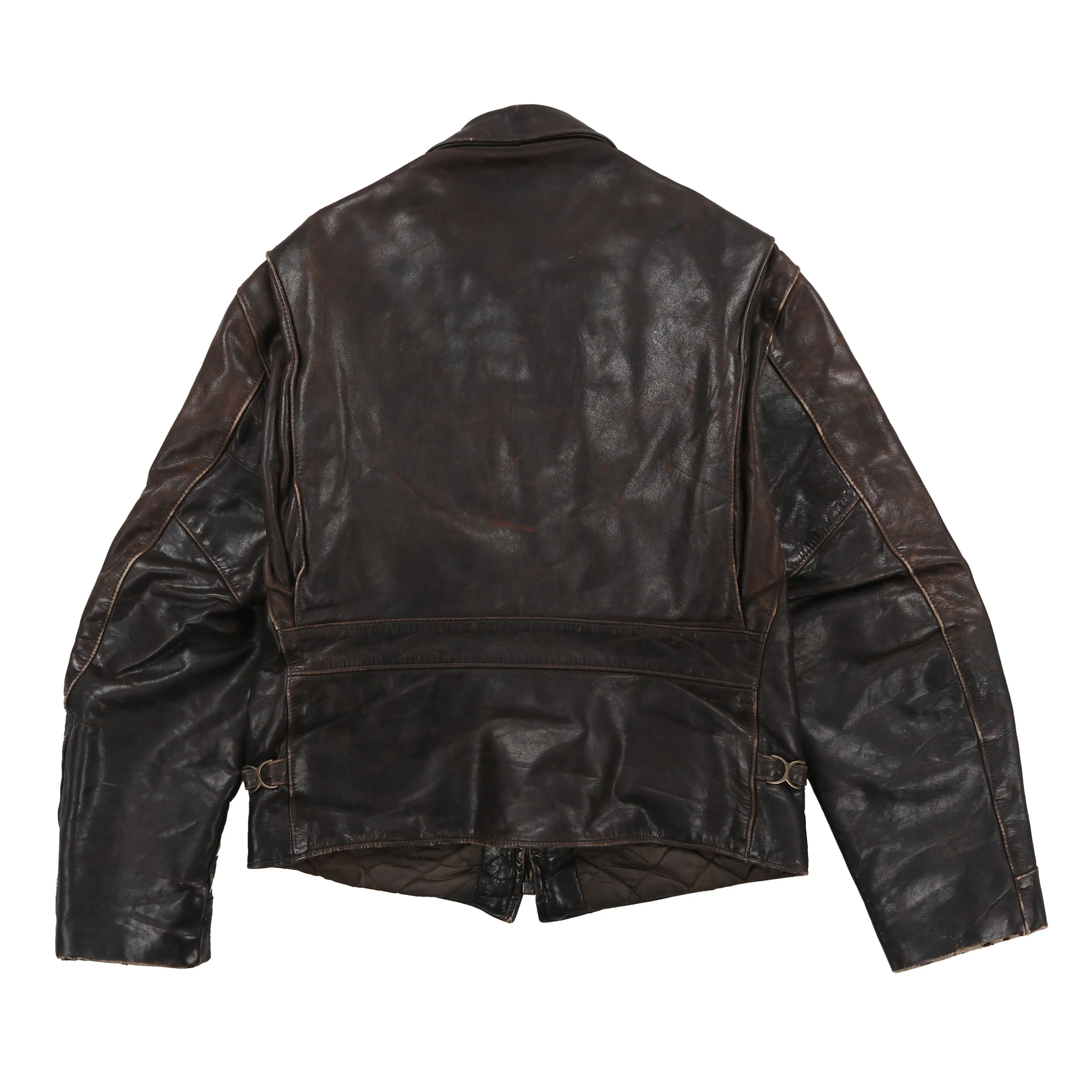 Vintage Golden Bear Leather Motorcycle Jacket