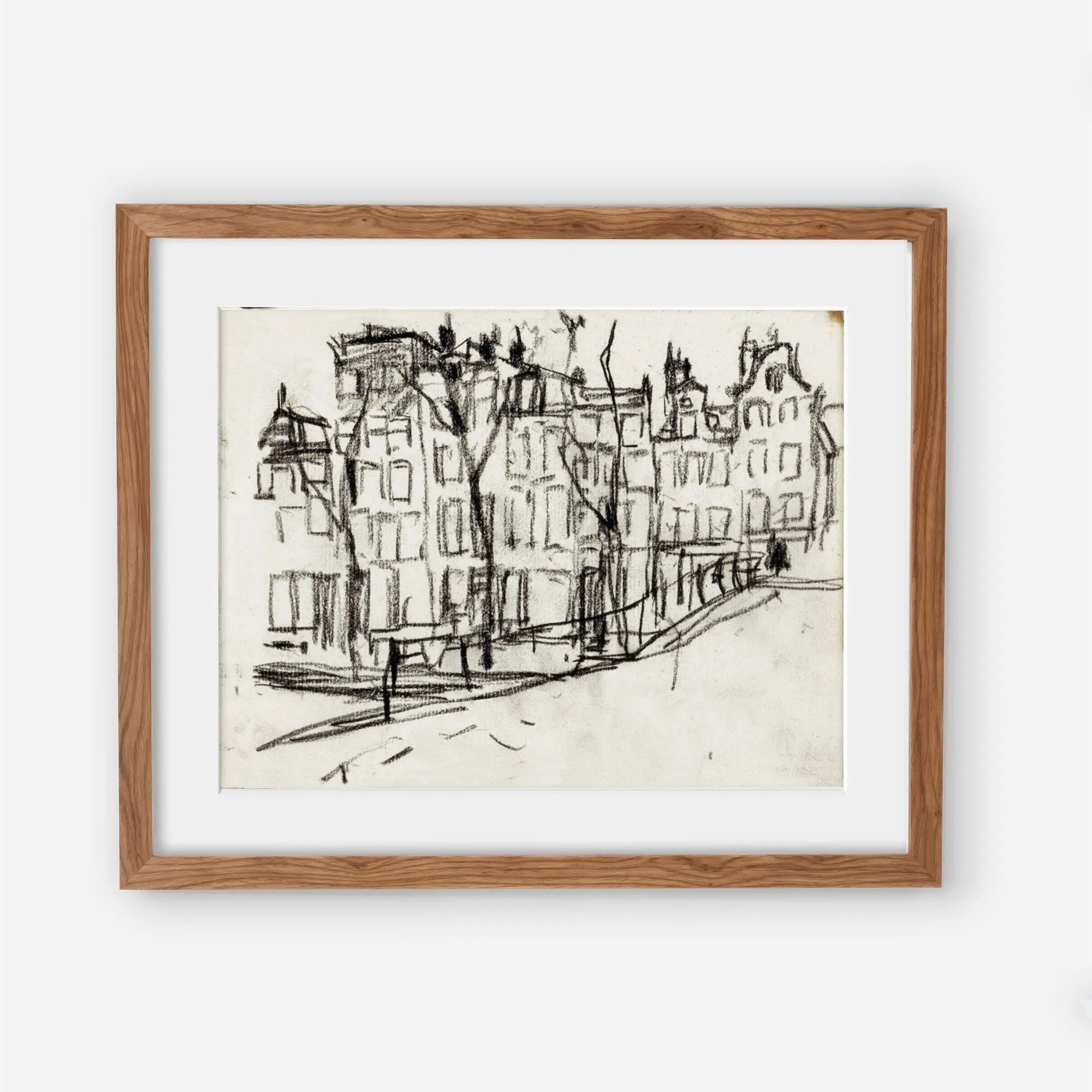 Vintage Houses Sketch