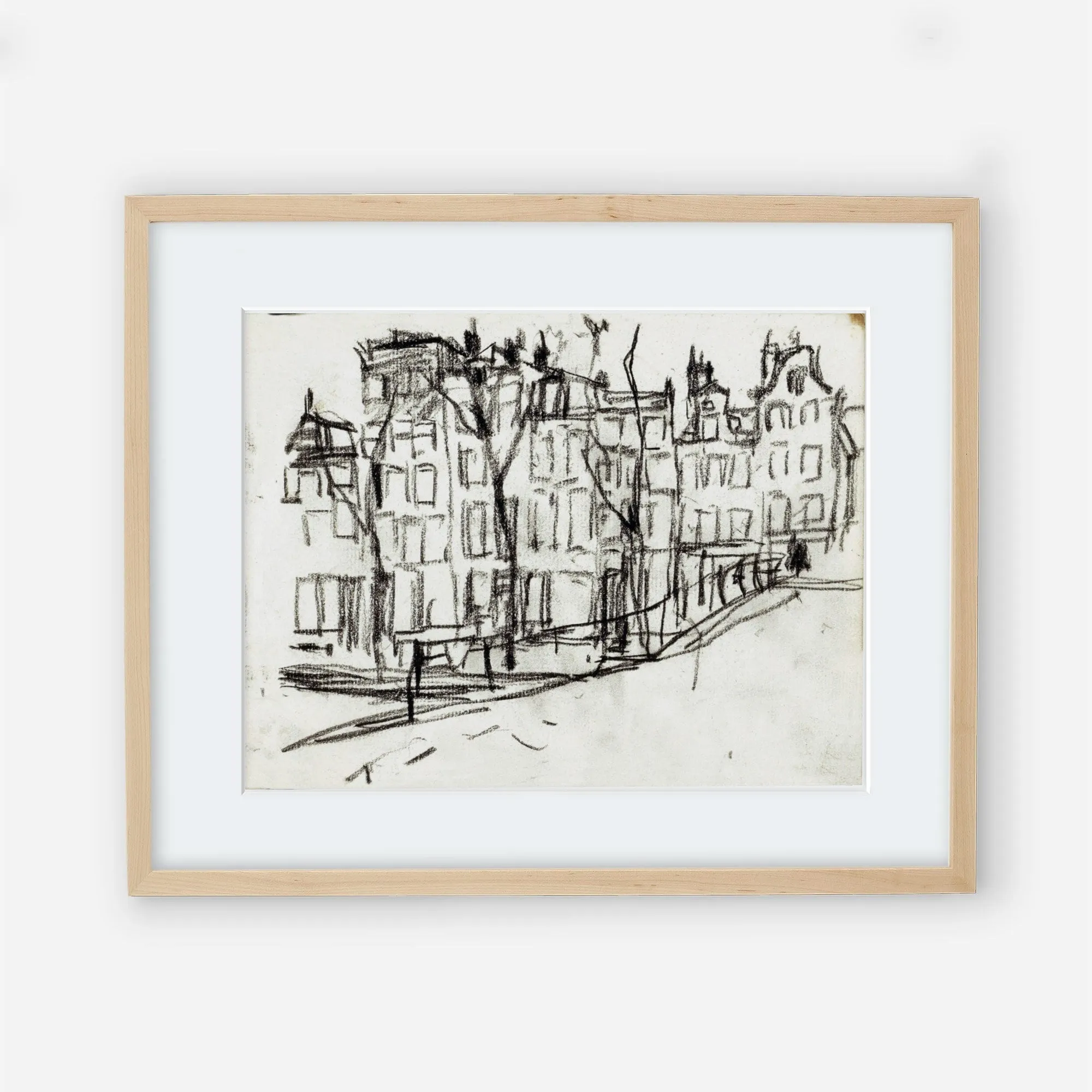 Vintage Houses Sketch